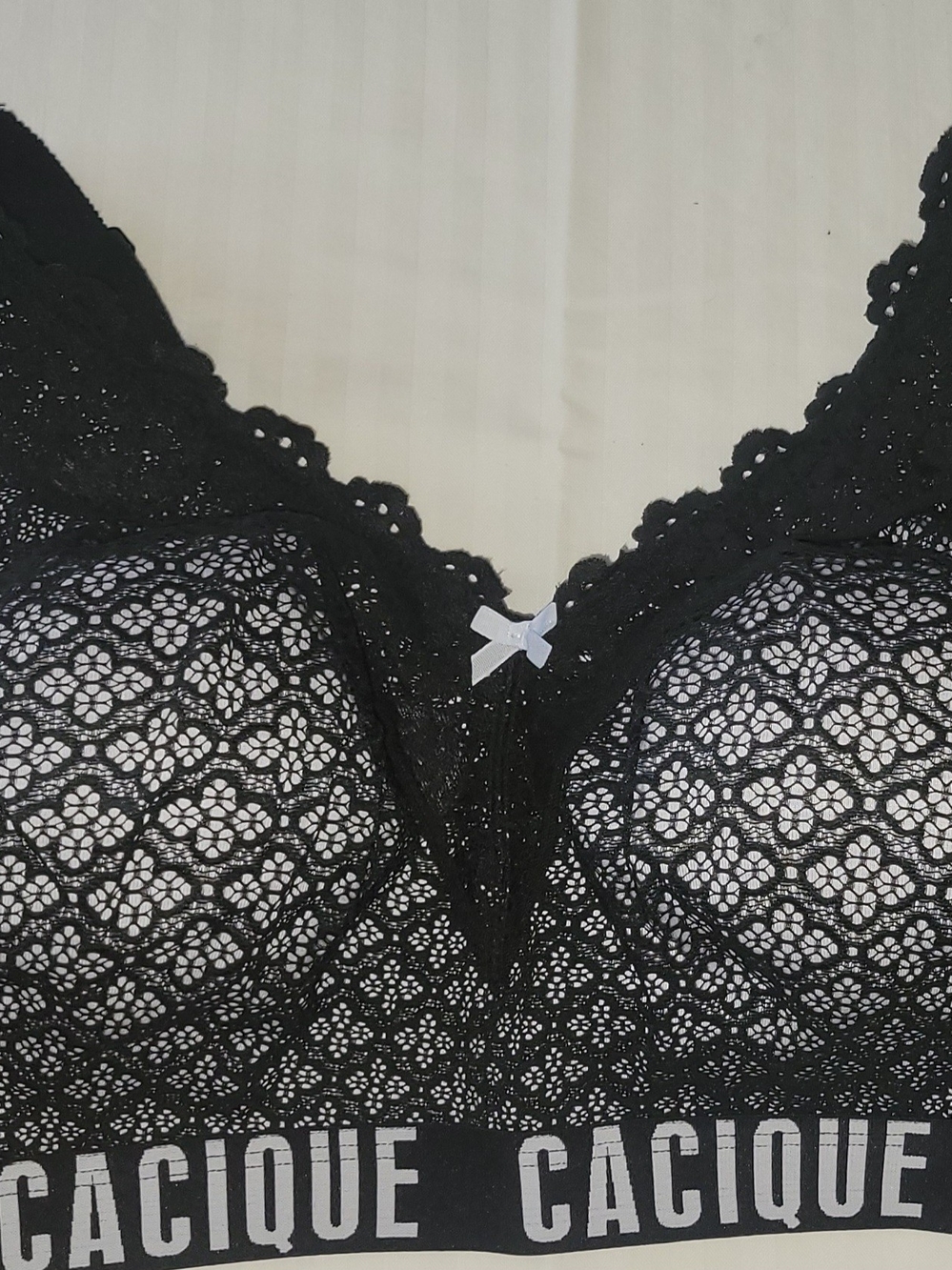 Lane Bryant Cacique Cotton Unlined No-Wire Bralette